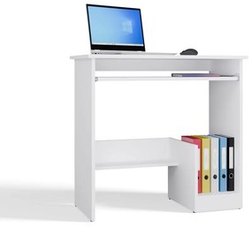 PC stolík Rosera 1 (biela). Akcia -20%. Vlastná spoľahlivá doprava až k Vám domov. 1132437