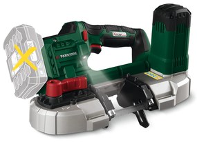 Parkside® Aku pásová píla 20 V Pmba 20-Li A1 – bez akumulátora (100359657)