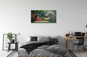 Obraz plexi Bažant female forest 100x50 cm