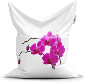 Sablio Sedací vak Fialové orchidey - 150x100 cm