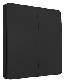 Kinetický bezdrôtový 2-pólový vypínač IP67 čierny