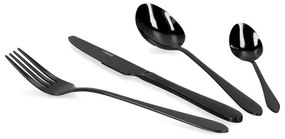 Súprava príborov ABELE čierna 16 ks ALL 951927