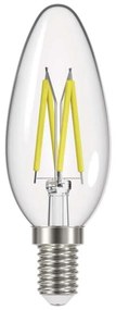 Emos LED žiarovka filament candle 6W E14 NW Z74204