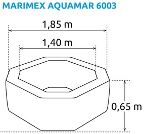 Marimex | Vírivý bazén Marimex AQUAMAR 6003 | 11400261