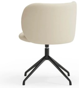 Béžové čalúnené jedálenské kreslo Mogi – Teulat