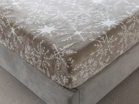 XPOSE® Mikroplyšová plachta JON Exclusive - sivá 180x200 cm