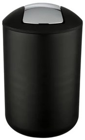 WENKO 21212100 - Kôš BRASIL 19,5x31 cm čierny/lesklý chróm