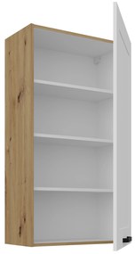 Horná kuchynská skrinka Lucid 60 G-108 1F (korpus: dub artisan + front: mdf biela). Vlastná spoľahlivá doprava až k Vám domov. 1134612