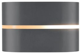 Nordlux - Vonkajšie nástenné svietidlo SIBELIS 1xE27/10W/230V IP44 antracit