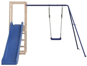 Vonkajšia súprava na hranie masívna borovica