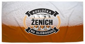 Sablio Uterák Rozlúčka so slobodou ženícha - 70x140 cm