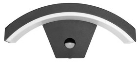 Ecolite Z1107/PIR-CR - LED Vonkajšie svietidlo so senzorom STYL LED/8W/230V IP44