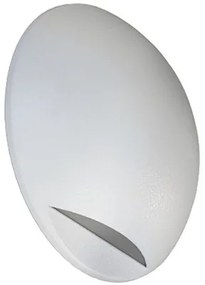 LED vonkajšie nástenné svietidlo Panlux Leon Circle IP65 2W 130lm 3000K biele