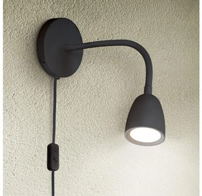 Solight WO54-B - LED Stmievateľná nástenná lampička LED/4W/230V čierna