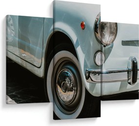 Obraz - Retro auto Fiat (90x60 cm)