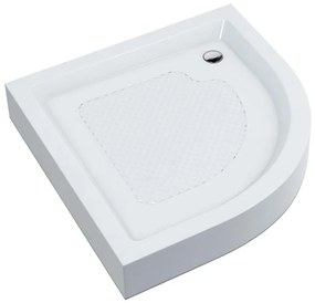 Polokrúhla vanička 90x90x16 vstavaná R55 AQM353L