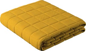 Prehoz prešívaný do štvorcov farba produktu žltá látka zapletaná