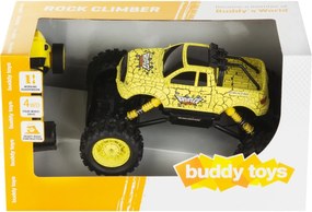 Buddy Toys BRC 14.612 Auto na diaľkové ovládanie RC Rock Climber, žltá