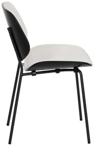 Biele jedálenské stoličky v súprave 2 ks Elio – Ixia