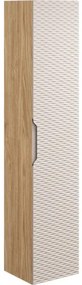 Koupelnová sestava Ocean Cloud se skříňkami a umyvadlem 120 cm béžová/dub olejovaný