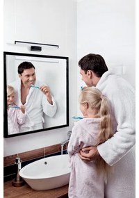 Kanlux 34930 - LED Kúpeľňové osvetlenie zrkadla ASTIM LED/8W/230V IP44 čierna