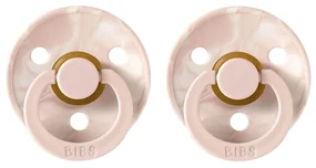 BIBS Colour cumlíky, kaučuk 2ks - veľkosť 1 - Tie dye blush