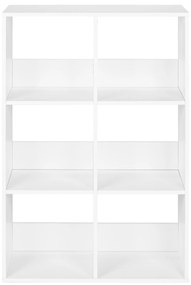 Livarno home Regál Liverpool so 6 priehradkami, 74 x 107 x 33 cm (100392160)