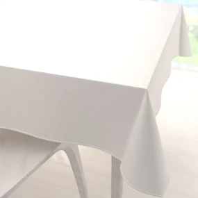 Biante Zamatový štvorcový obrus Velvet Prémium SVP-024 Krémovo biely 80x80 cm