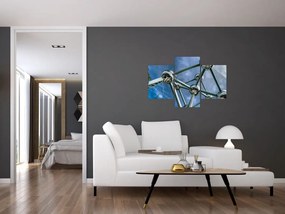 Obraz - atómium v Bruseli (90x60 cm)