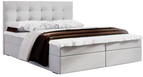 Manželská posteľ Boxspring 140 cm Fade 2 (béžová) (s matracom a úložným priestorom). Akcia -20%. Vlastná spoľahlivá doprava až k Vám domov. 1046492