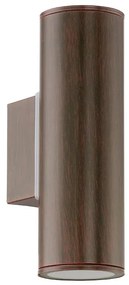 Eglo 94105 - LED vonkajšie osvetlenie RIGA 2xGU10/3W/230V IP44