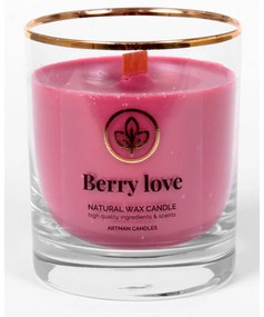 Vonná sviečka v skle Berry love 500 g, 9,5 cm
