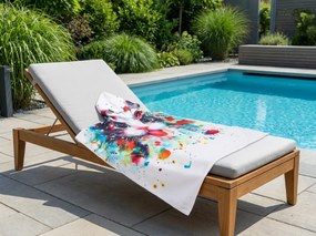 Detské pončo MAČIČKA farebné Rozmer: 60 x 120 cm