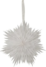 STAR TRADING Závesná svietiaca hviezda Dis White 45 cm
