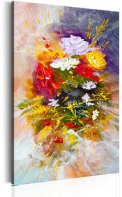 Artgeist Obraz - August Flowers Veľkosť: 20x30, Verzia: Na talianskom plátne