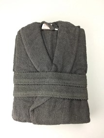 Froté unisex župan tmavo Sivý TiaHome - M