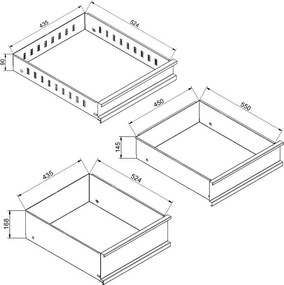 Dielenský pracovný stôl GD, 5 zásuviek, smrek + buková preglejka, 5 zásuviek, 1 skrinka, 1190 x 600 x 850 mm, grafit / červená
