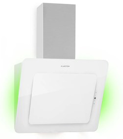 Klarstein Helena 60, digestor, 60 cm, nástanný, 595 m³/h, LED displej, biely