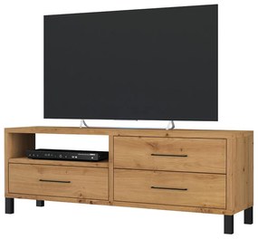 TV skrinka/stolík Azaella A2  (dub artisan). Vlastná spoľahlivá doprava až k Vám domov. 1098733