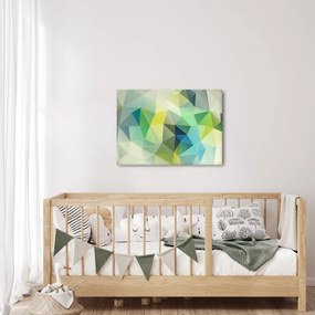 Obraz geometrické abstrakcie (70x50 cm)