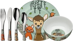 Porcelánová detská jedálenská súprava 6 ks Forest Friends – WMF
