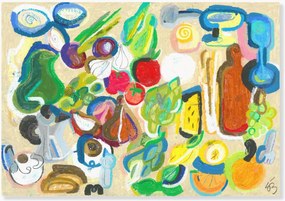 Plagát The Poster Club x AOA Atelier - Italy Picnic