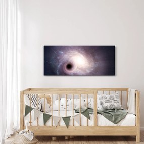 Obraz - Špirálna galaxia (120x50 cm)