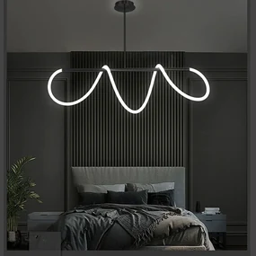 Toolight - LED závesné svietidlo APP856-CP, čierna, OSW-04031