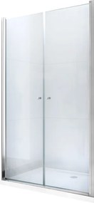 Mexen Texas sprchové dvere výklopné 80 cm, transparentné, chróm - 880-080-000-01-00