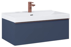 Elita Look, umývadlová skrinka 80x45 cm 1S PDW, modrá matná, ELT-168574