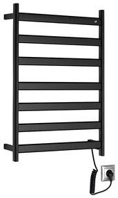 Sapho - Elektrický sušiak na uteráky ELIAS 105W/230V 49x73 cm matná čierna