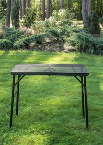Skladací kempingový stôl – praktický a kompaktný 80x40x66cm