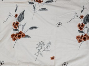 Obojstranné obliečky DUO SENSE SOFIRA krémové + obliečka na vankúšik 40x50 cm ZDARMA Rozmer obliečky: 70 x 90 cm | 140 x 200 cm