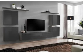 Obývacia stena Switch IV Grafit